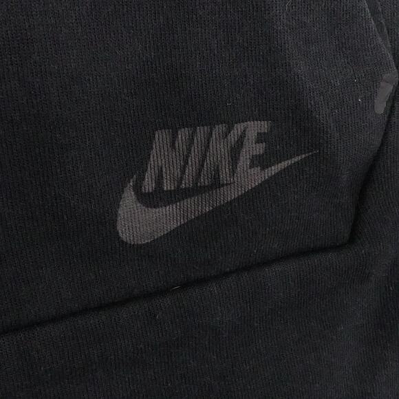 Nike Jacket Womens Medium Black Tech Fleece Moto Cape Hi Low Athletic Sportswear - Picture 6 of 14